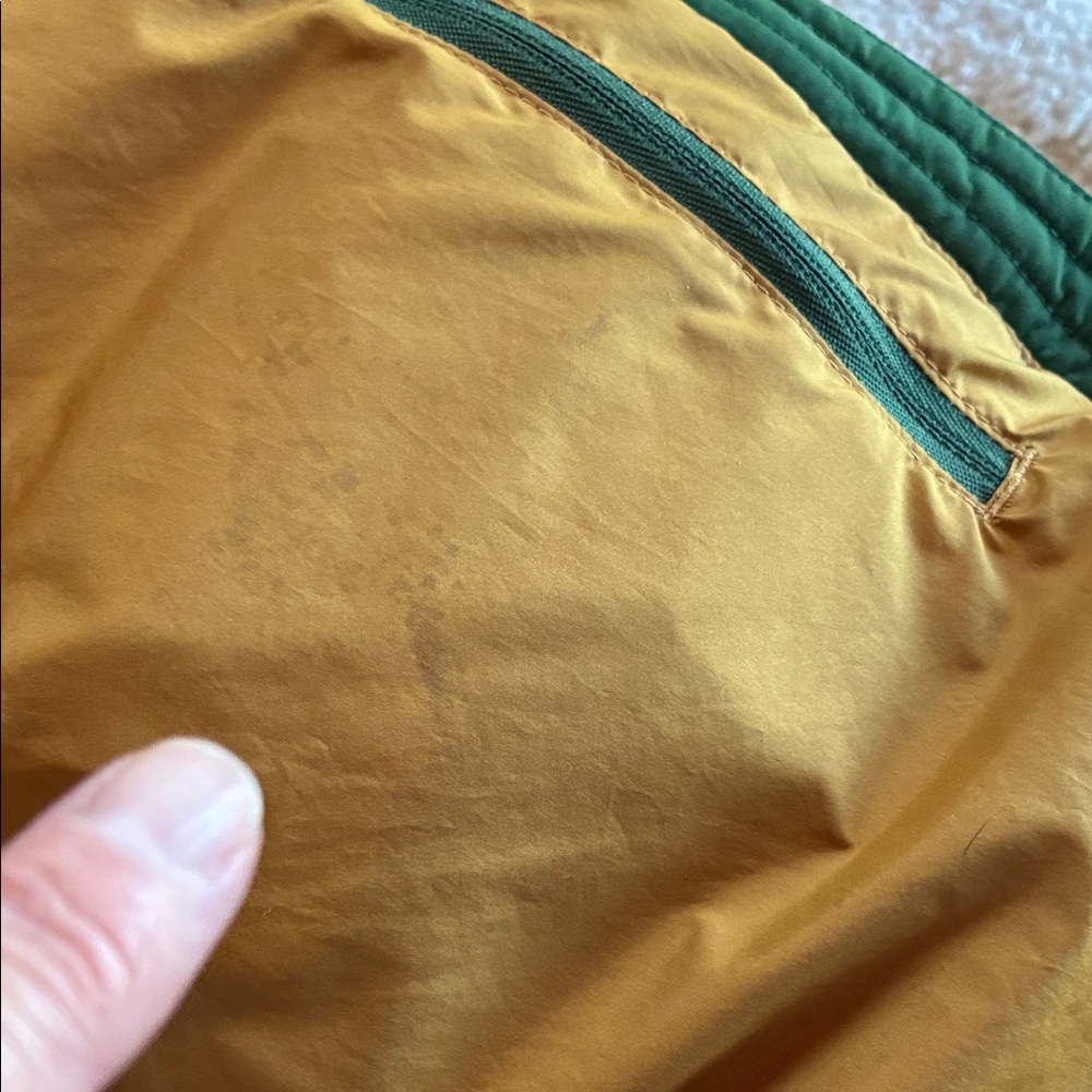 Patagonia Forest Green Downdrift Hooded Coat - Picture 7 of 11